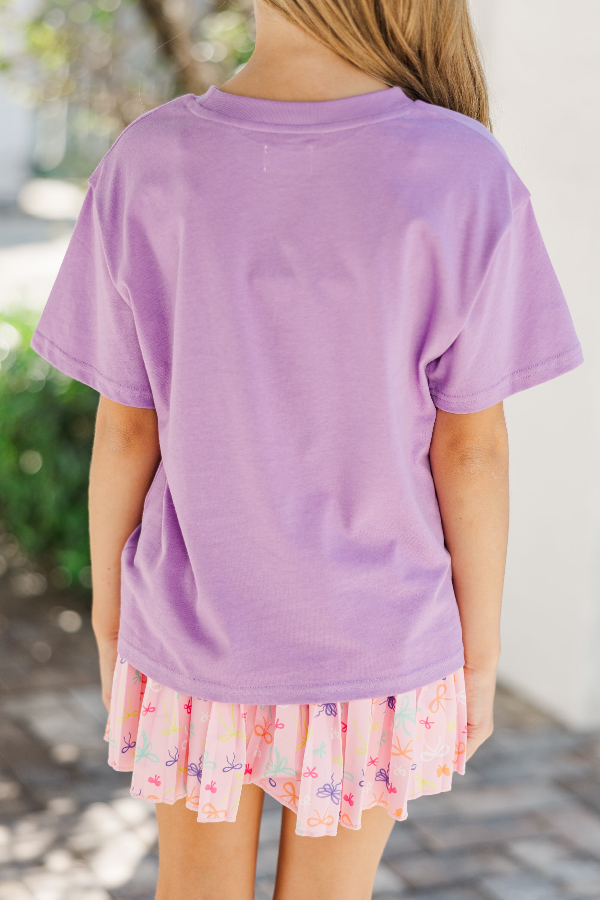 Girls' Enchanting Lavender Magic Graphic Tee