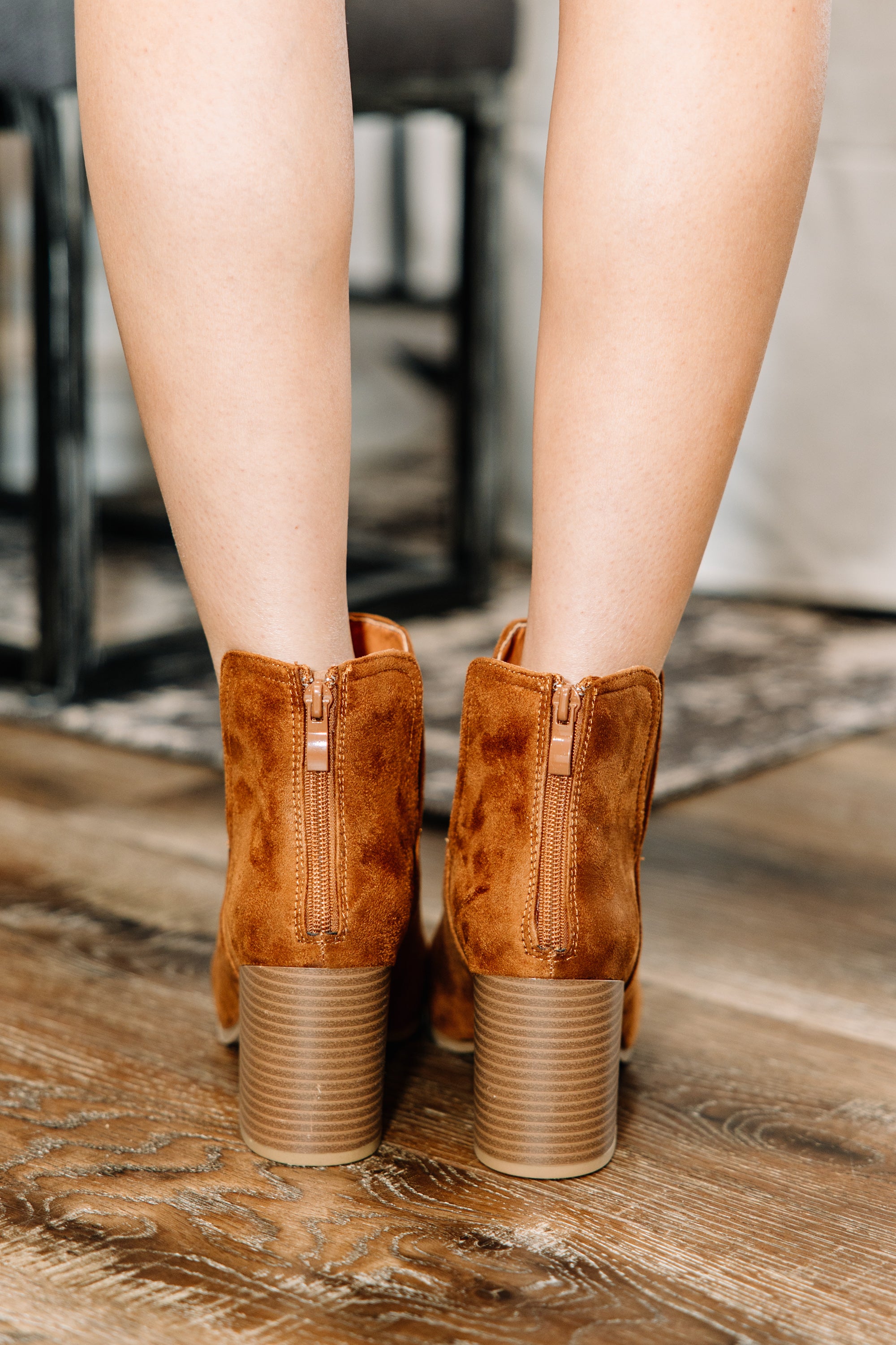 Magic - Working Tan Brown Booties