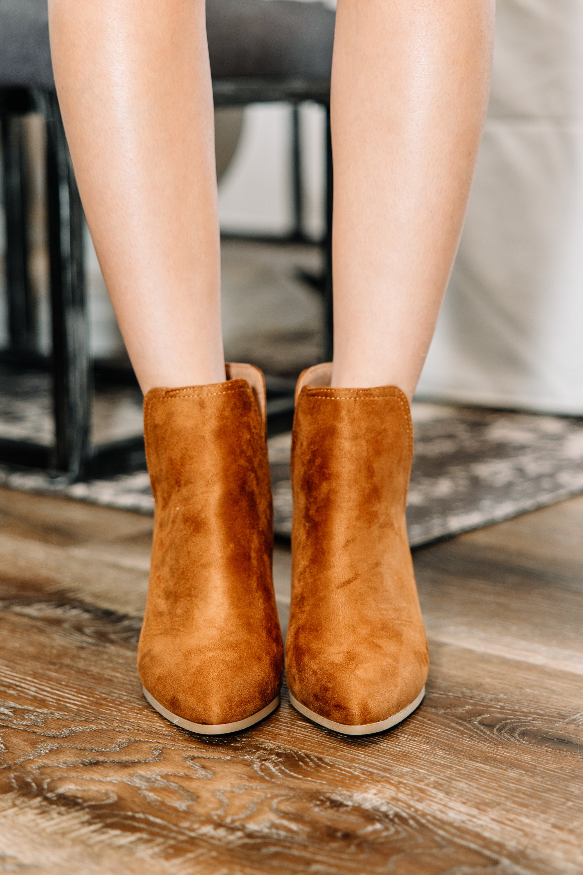 Magic - Working Tan Brown Booties