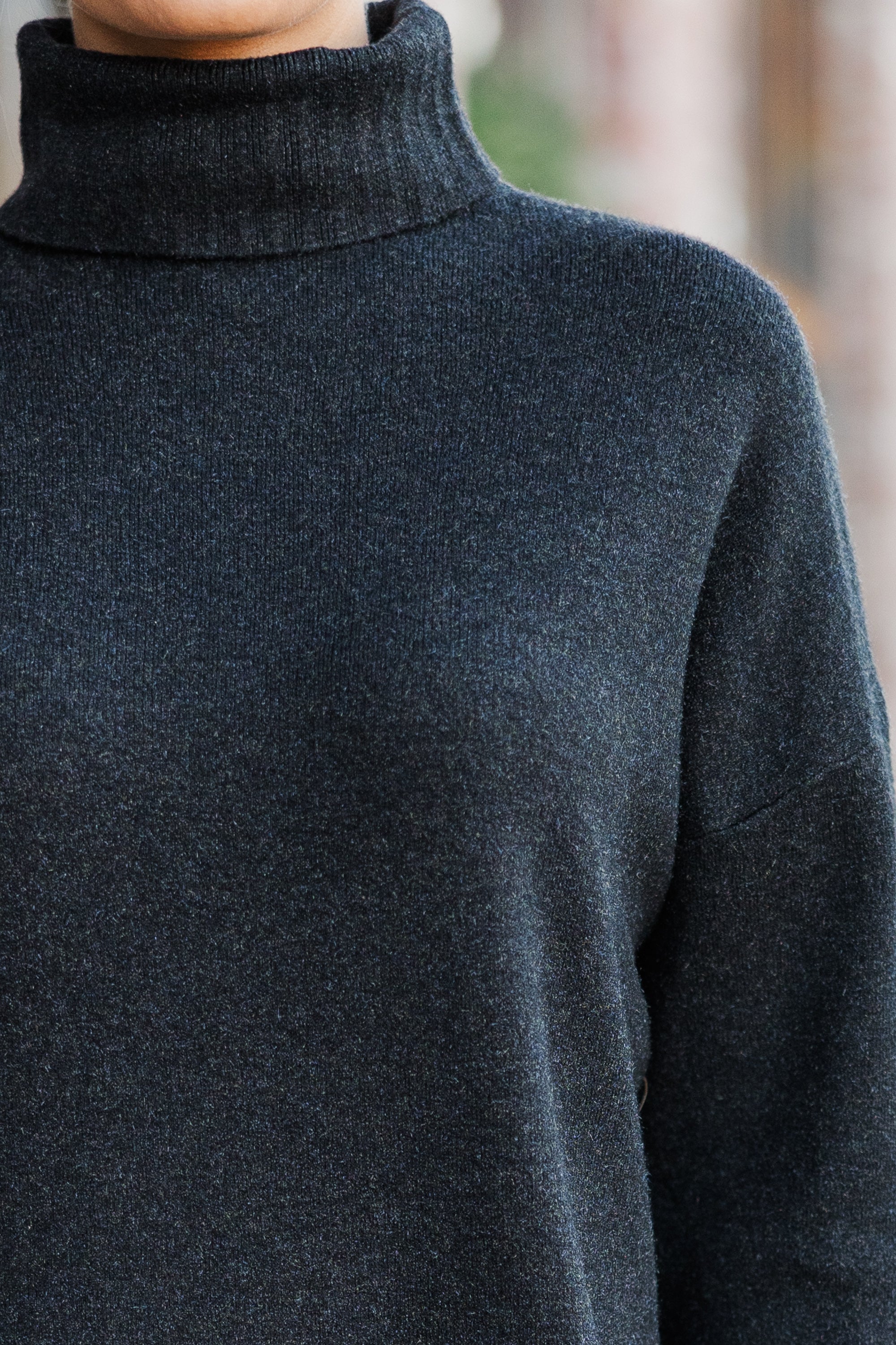 Feeling Fabulous Black Turtleneck Sweater Dress - Must - Have for Fashion Lovers