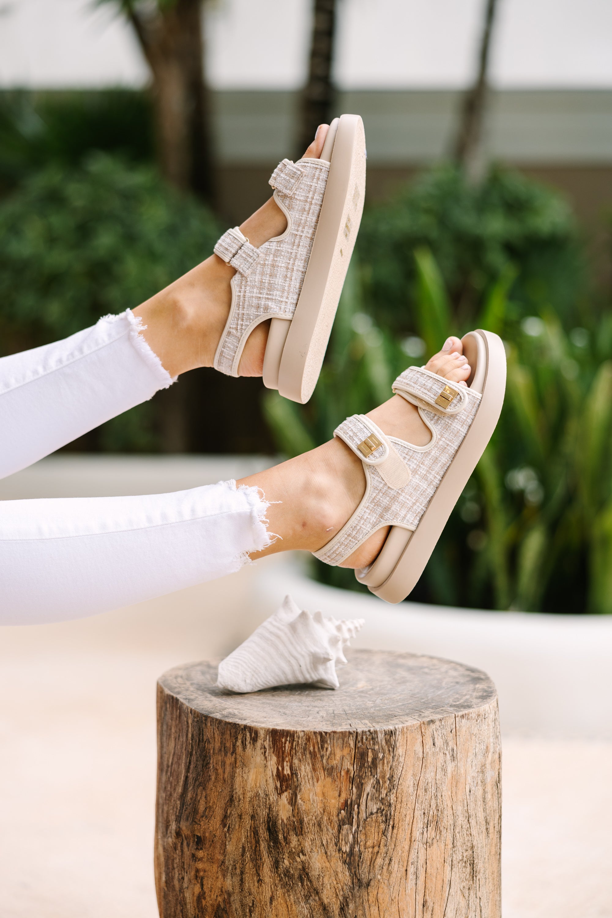 Discover Your Style with Find Your Voice Natural Platform Sandals