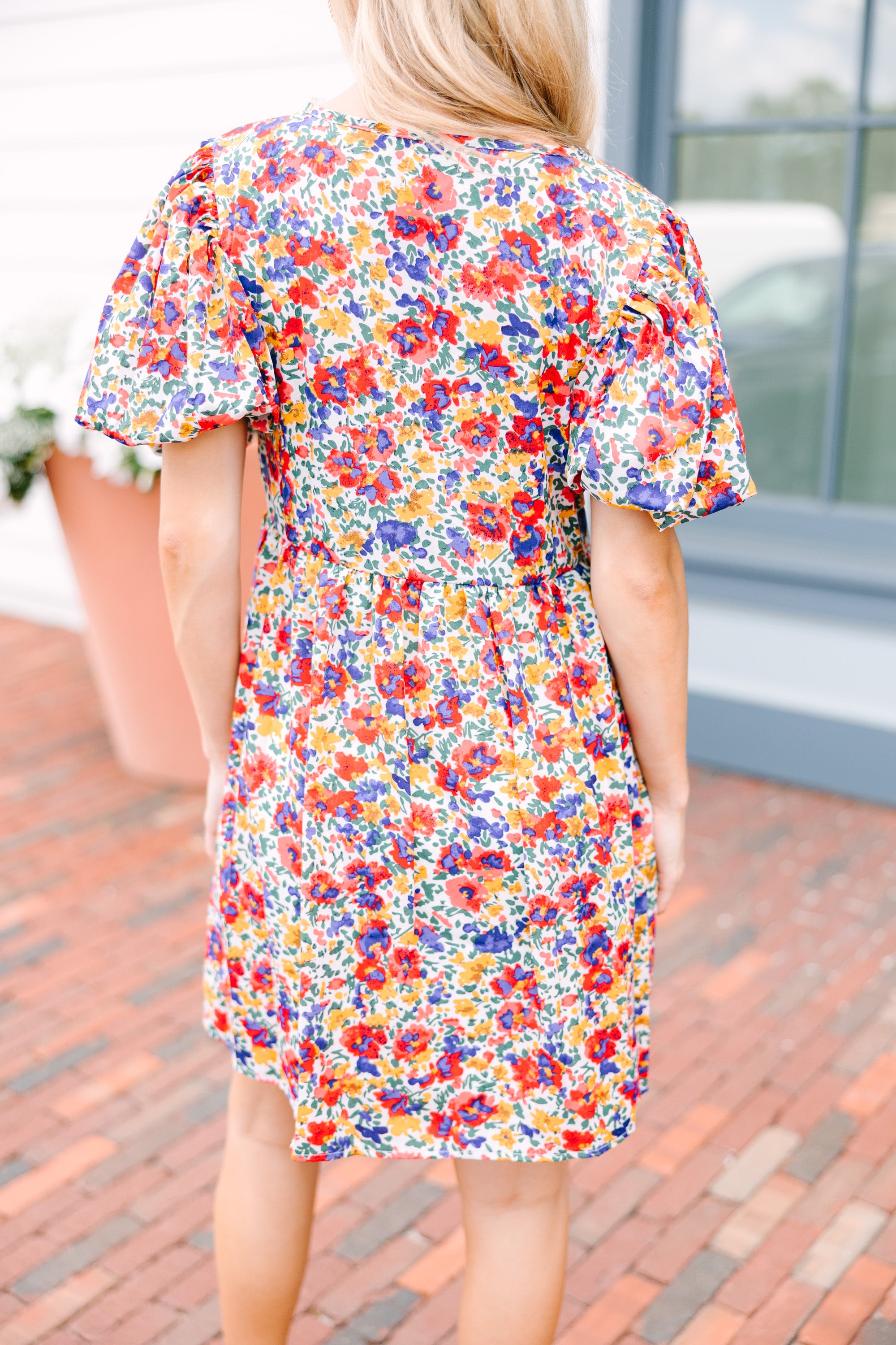 Unleash Your True Self with the White Floral Babydoll Dress