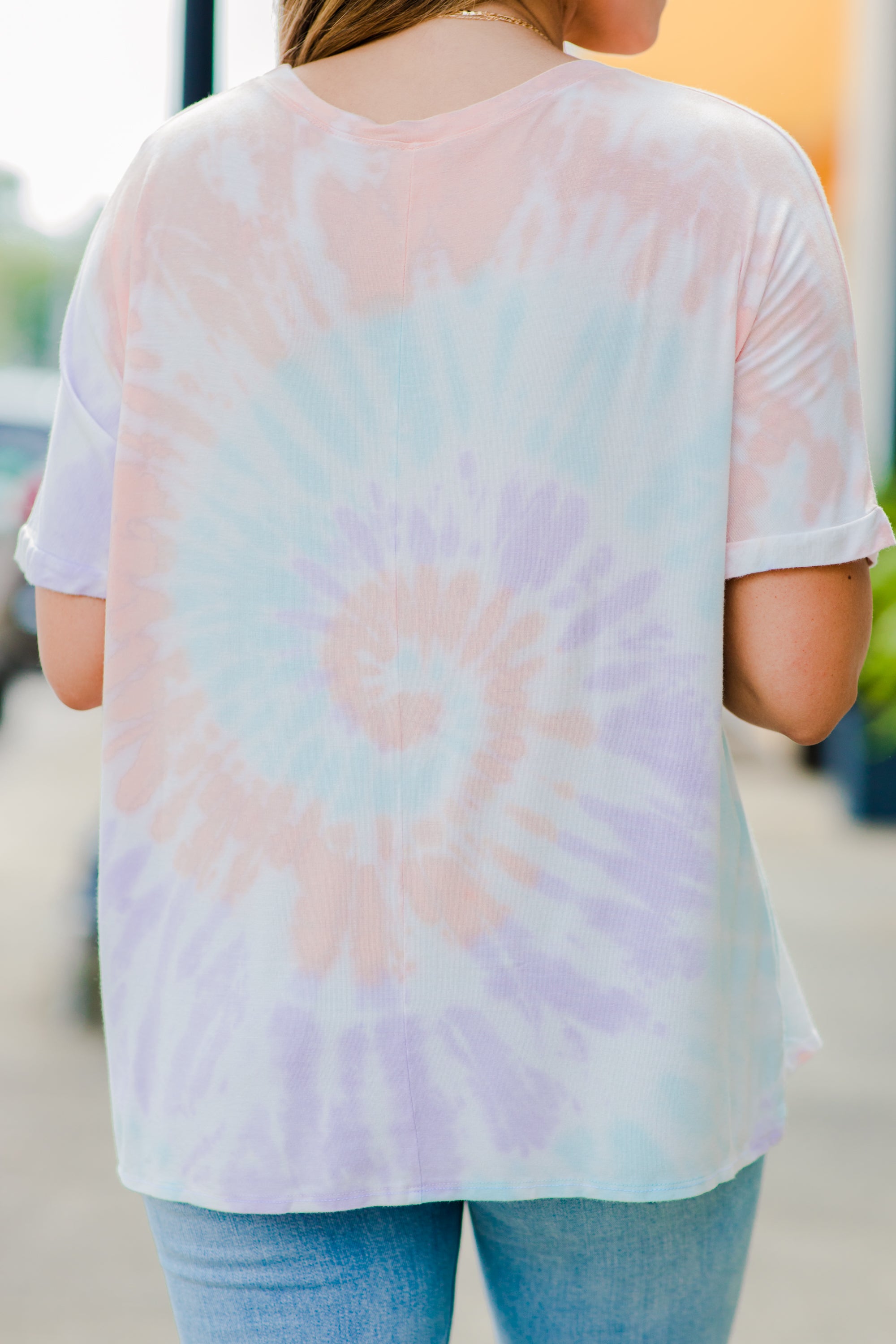 Gorgeous Feeling Fine Lavender Purple Tie Dye Top - Grab Yours Now!