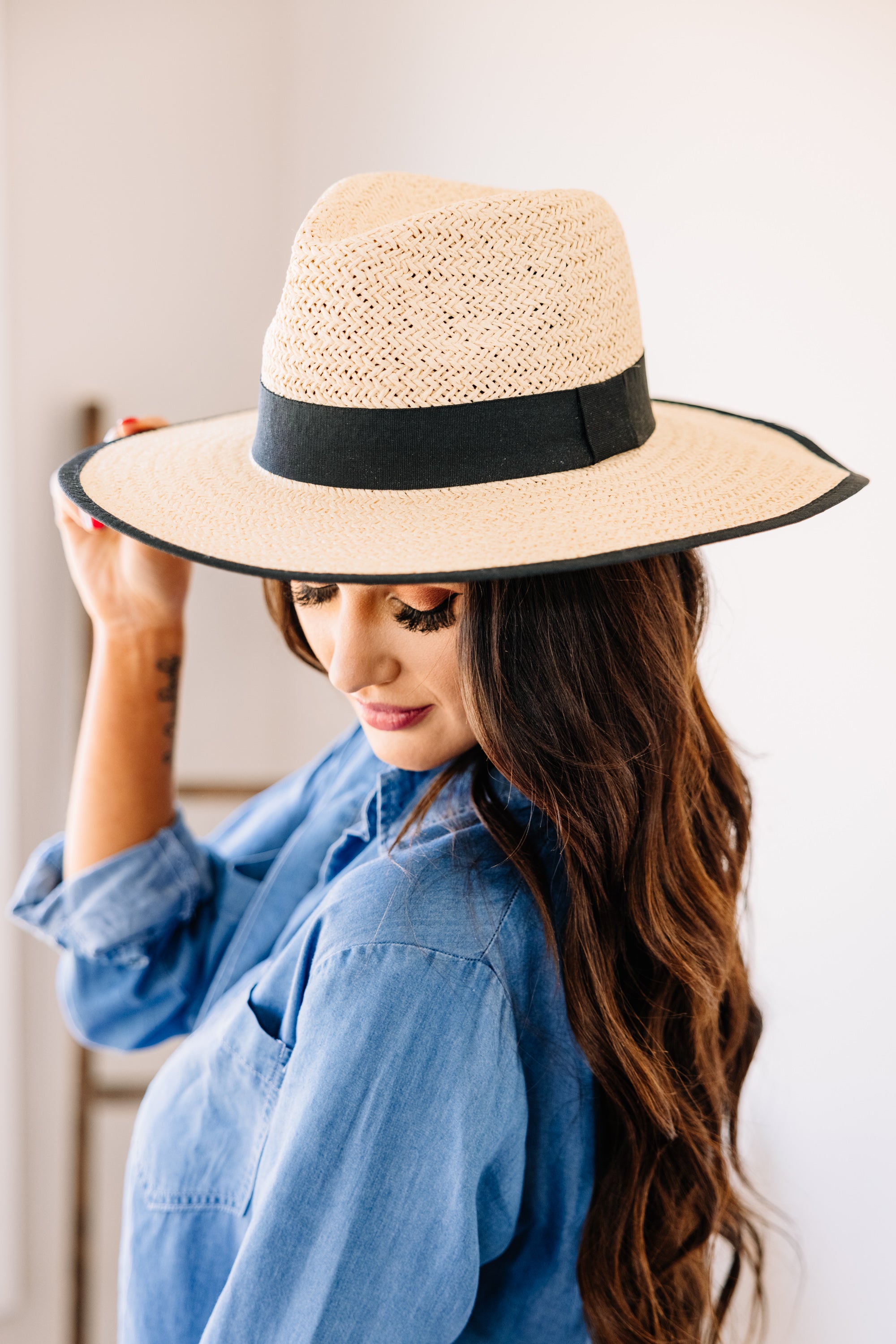 Sunseekers' Beige Brown Straw Hat