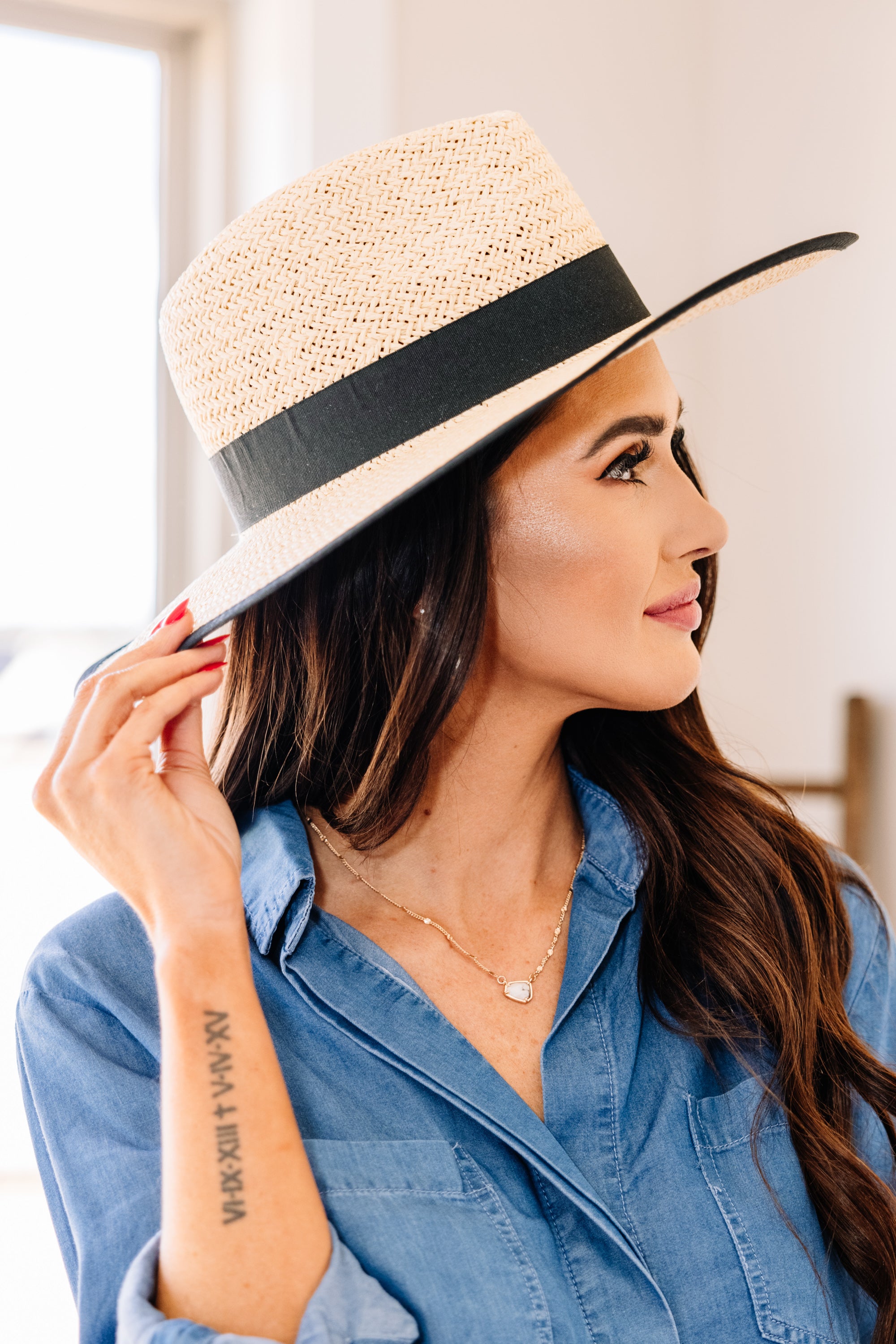 Sunseekers' Beige Brown Straw Hat