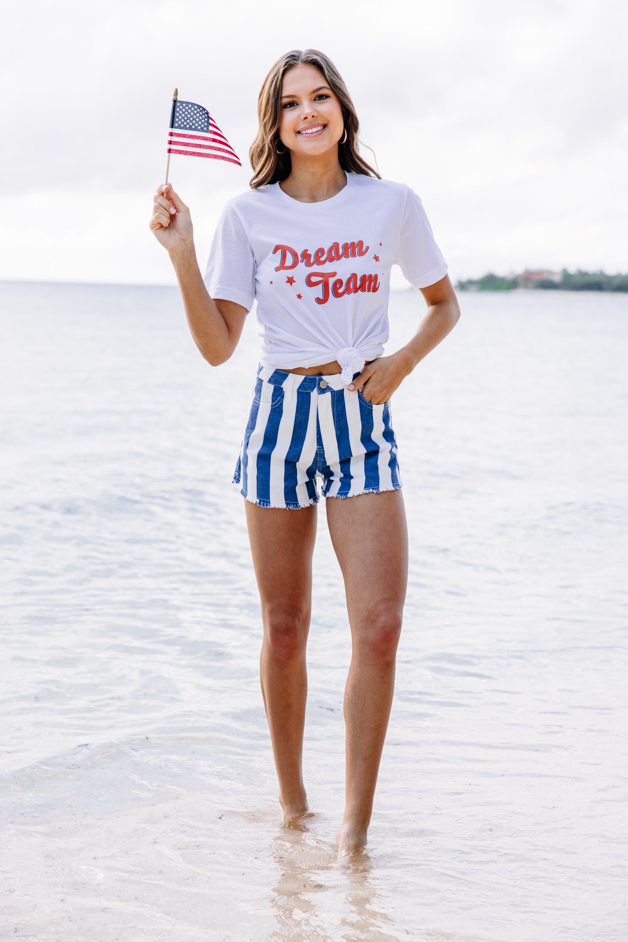 Enchanting Dream Team White Graphic Tee