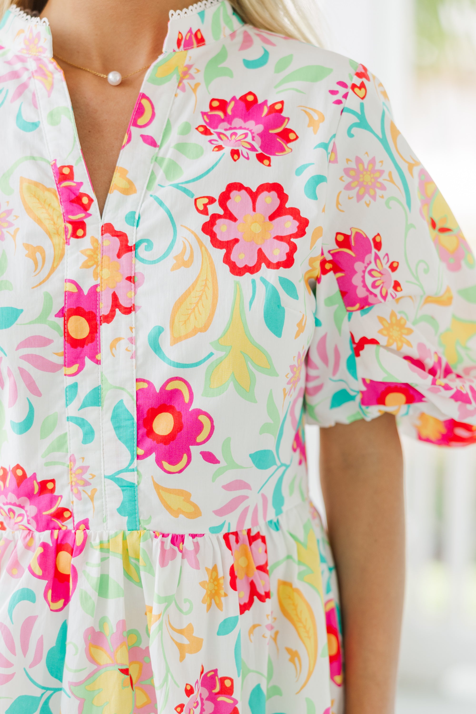 Fate: Discover Your Voice with the Enchanting White Floral Dress