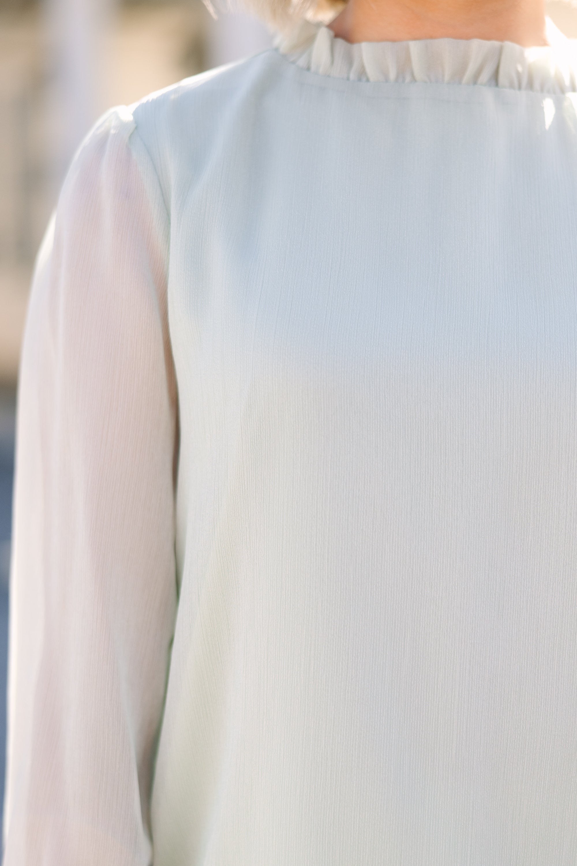 Enchanting Dream Of The Day Green Blouse