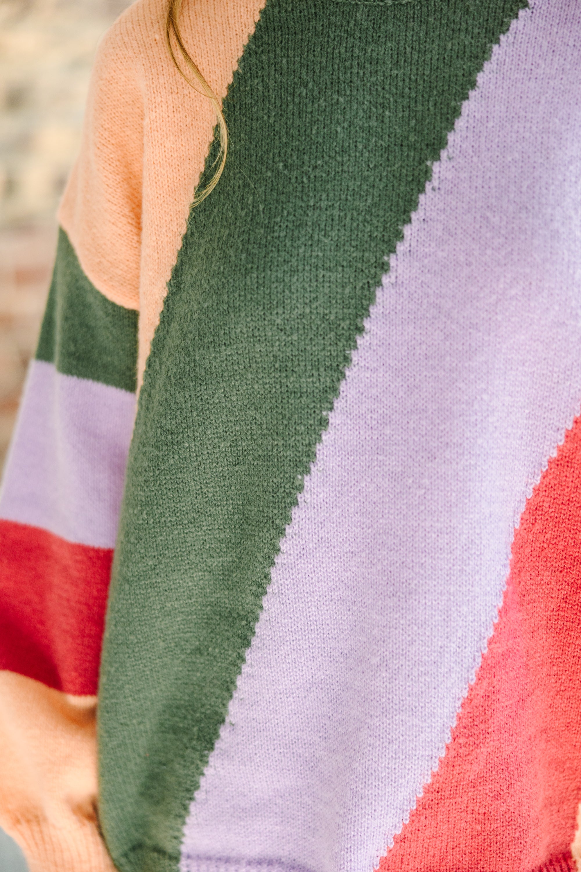 Irresistible Multi - Colorblock Love Sweater