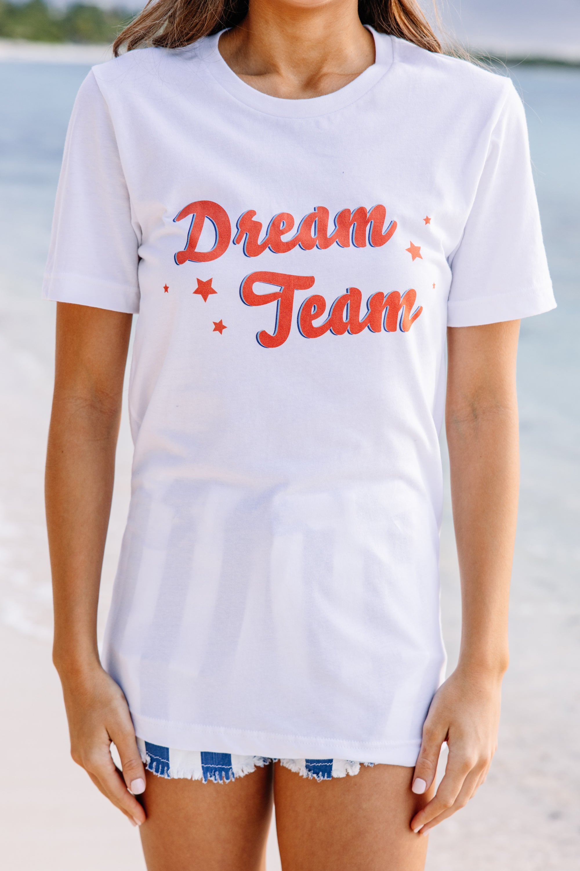 Enchanting Dream Team White Graphic Tee