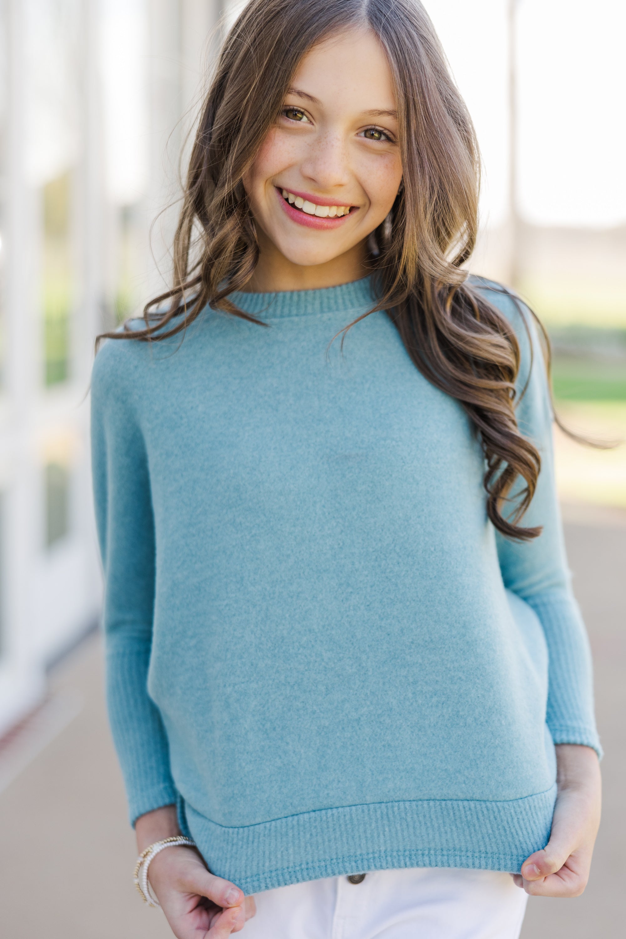Girls' Always-Fun Blue Tunic: A Must-Have!
