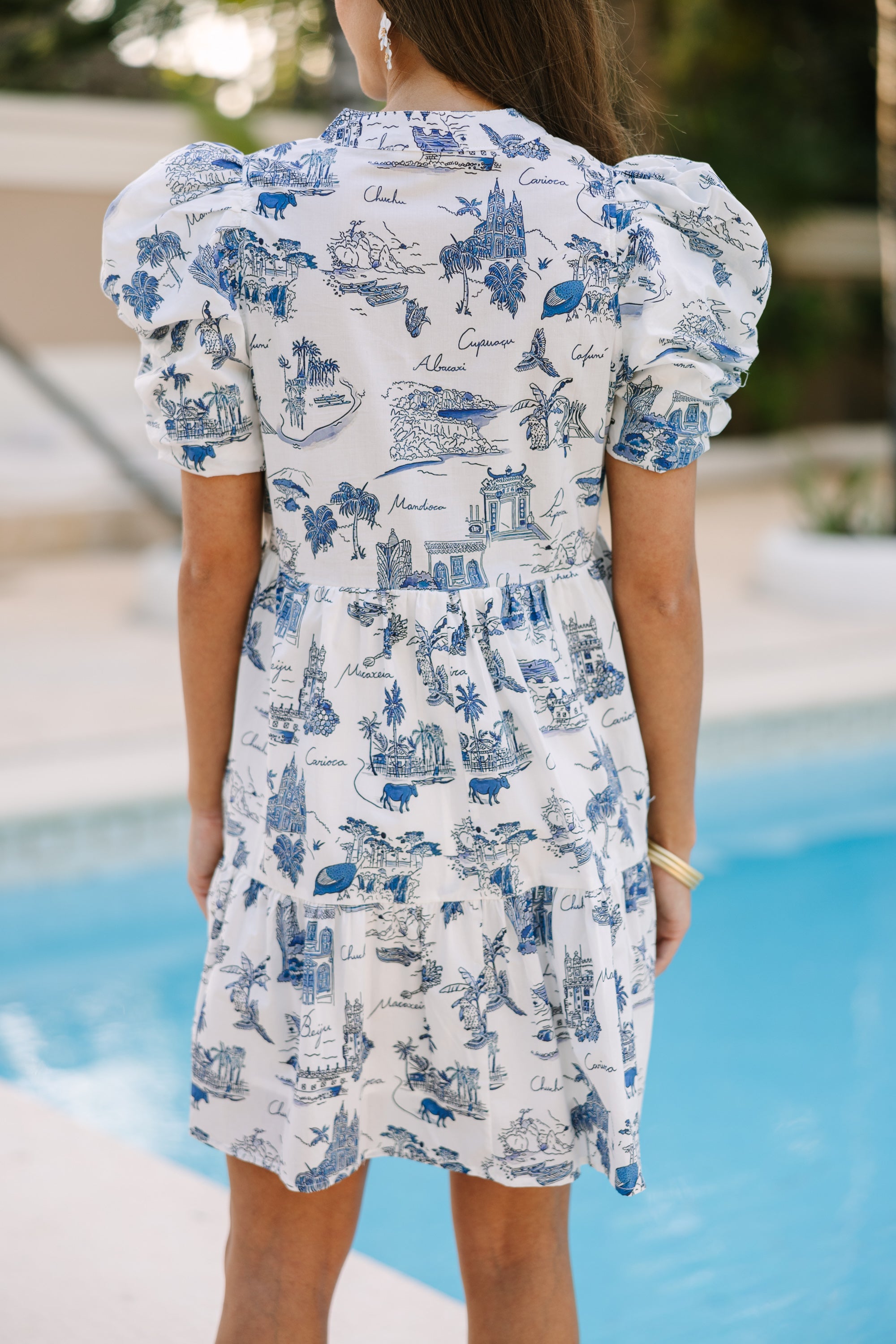 Gorgeous All-Together Off-White Toile Dress - A Summer Must-Have!