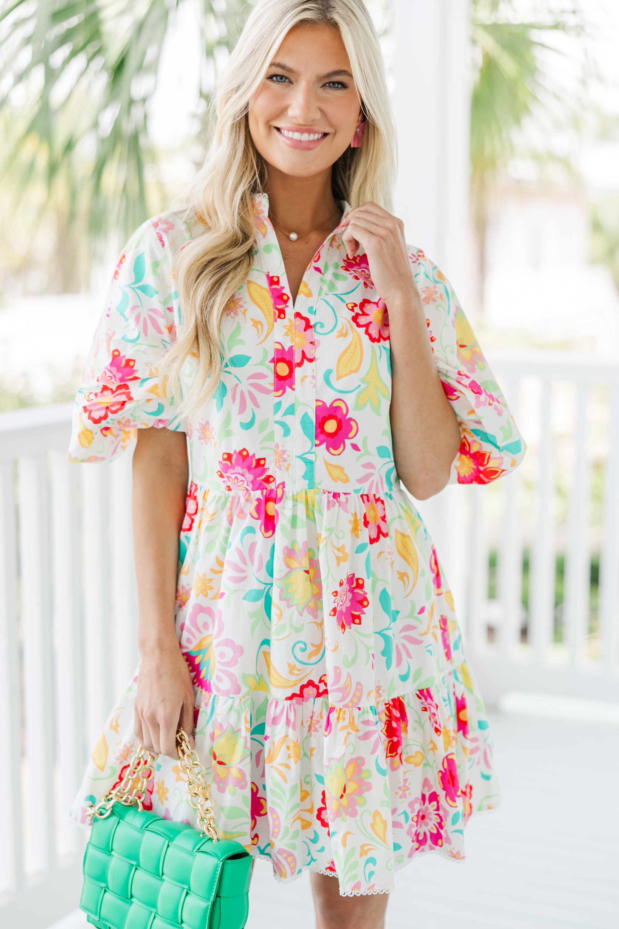 Fate: Discover Your Voice with the Enchanting White Floral Dress