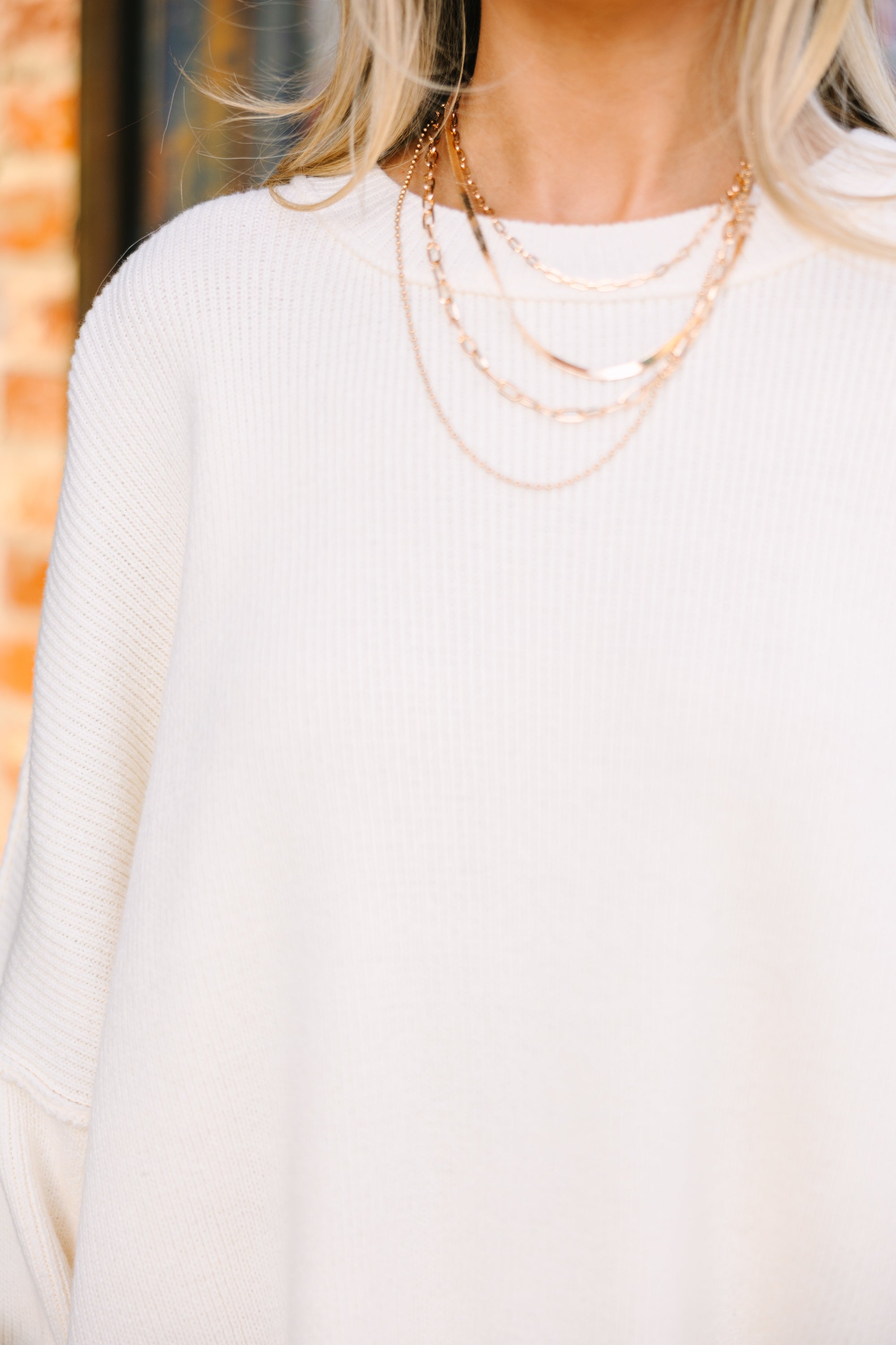 Joyful White Dolman Sweater: Unleash Your Comfort!